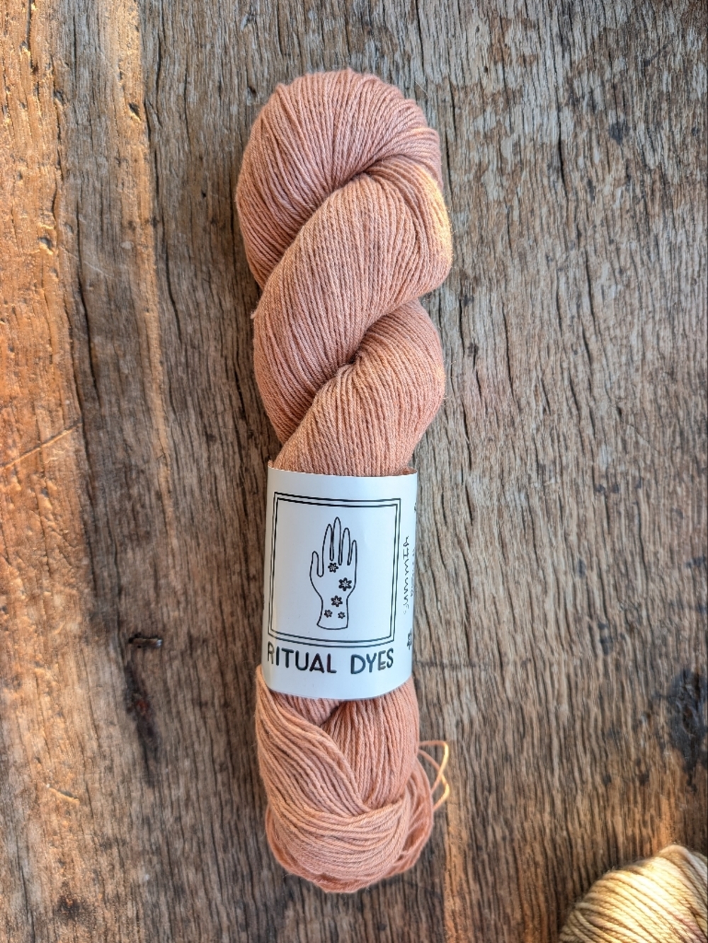 Ritual Dyes Undine Cotton Linen Yarn Summer Peach